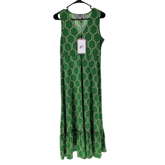 Love By Design Women's Alba Sleeveless Tiered Maxi Dress - S - Picture 2 of 6